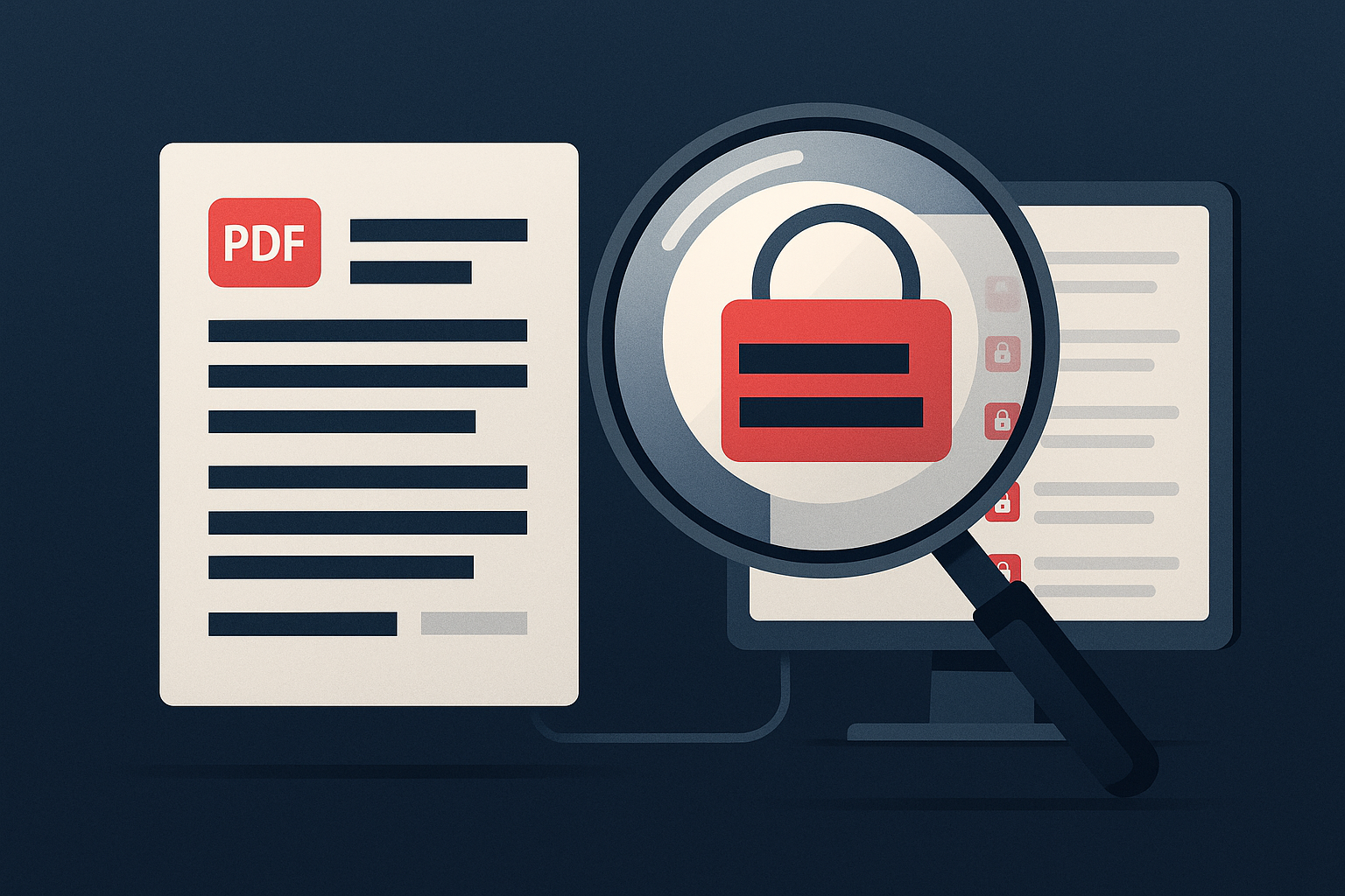 Tarjamento de PDF em petições: evite exposição em anexos e prints