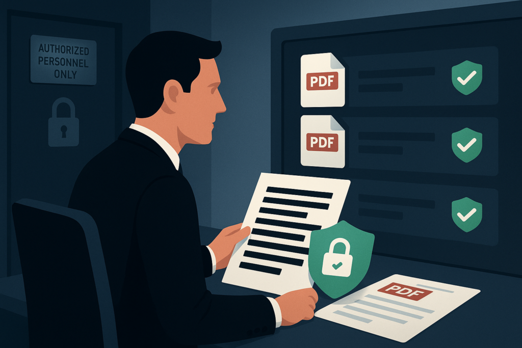 4 pontos que Procuradoria revisa no tarjamento de PDF