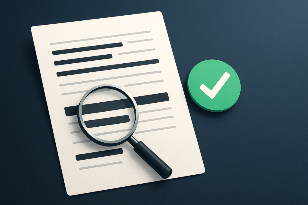 Pregoeiro: onde a informação costuma escapar no tarjamento de PDF